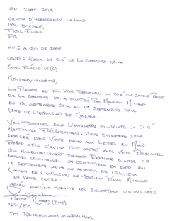 41902 Lettre RDCCH0120092014PMIMAM expulsion MAMS-1